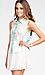 Lace Stripe Accent Top Thumb 2