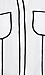 Black Piping Sleeveless Top Thumb 4