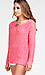 Shoulder Cut Out Knit Sweater Thumb 2