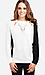 Collar Bone Cut Out Sweater Thumb 1