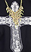 Lace Cross Crop Tee Thumb 4