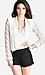 Lace Sleeve Blazer Thumb 1