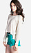 Cutout Shoulder Sweater Thumb 2