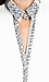 Snake Trim Collared Top Thumb 4