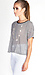 Sheer Striped Tee Thumb 2