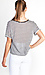 Sheer Striped Tee Thumb 3