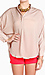 Placket V-Neck Blouse Thumb 1