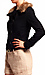 Jacket with Faux Fur Collar Thumb 2
