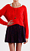 Cable Knit Cropped Sweater Thumb 1