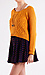 Cable Knit Cropped Sweater Thumb 2