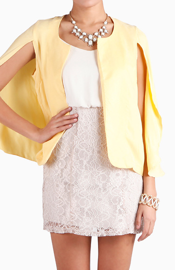 Cape Cardigan Slide 1