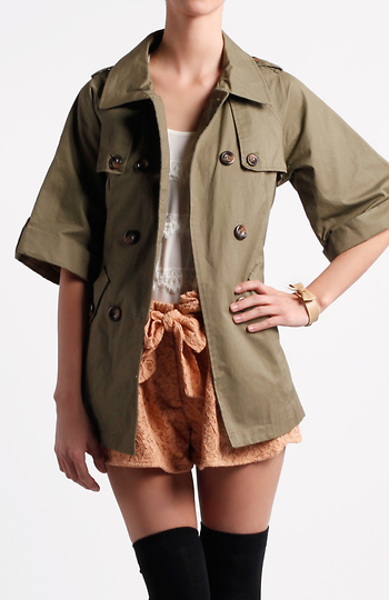 Cropped Parka Slide 1