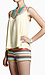 Stripe Cutout Top Thumb 2