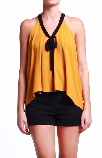 Sleeveless Ribbon Top Slide 1