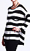 Oversized Bold Stripe Top Thumb 2
