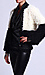 Contrast Faux Fur Coat Thumb 2