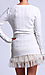 Basic V-Neck Cable Knit Sweater Thumb 3