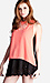 Sheer Front and Lace Back Top Thumb 3