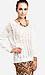 Open Knit Web Sweater Thumb 2