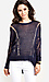 Open Knit Design Sweater Thumb 1