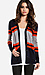 Color Block Striped Cardigan Thumb 1