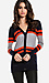 Color Block Striped Cardigan Thumb 4