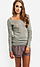 Open Knit Dagger Sweater Thumb 1
