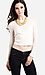 Embroidered Mesh Crop Top Thumb 1