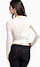Embroidered Mesh Crop Top Thumb 3