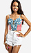 Patriotic Denim Crop Top Thumb 1
