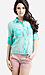 Lace Button Up Blouse Thumb 1