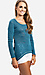 Striped Back High Low Top Thumb 2