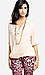 Faux Wrap Gauzy Blouse Thumb 1