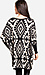 Oversized Aztec Tunic Sweater Thumb 3