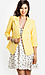 Crop Sleeve Summer Blazer Thumb 1