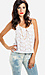 Floral Eyelet Summer Top Thumb 1