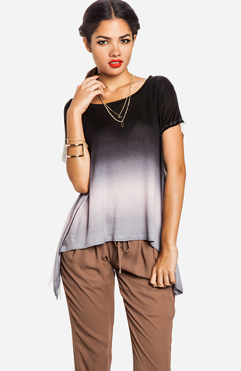 Slouchy Ombre Tee Slide 1
