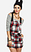 Flannel Overall Jumper Thumb 1
