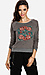 Embroidered Rose Sweatshirt Thumb 1