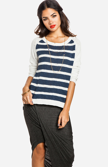 MINKPINK Cruising Raglan Sweater Slide 1