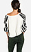 Zebra Sleeves Sweater Thumb 2