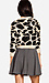 Spotted Cropped Cardigan Thumb 2