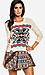 Tribal Print Cotton Sweater Thumb 1