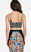 Acid Wash Bustier Crop Top Thumb 2