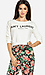 Aint' Laurent Cropped Sweatshirt Thumb 1