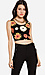 Daisy Print Crop Top Thumb 1