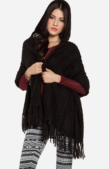 Hooded Shawl Slide 1