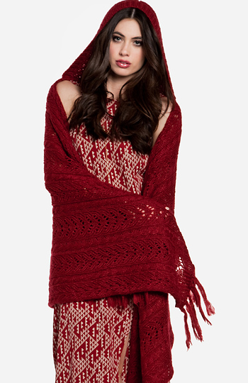 Hooded Shawl Slide 1