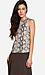 Glamorous Snake Print Top Thumb 1