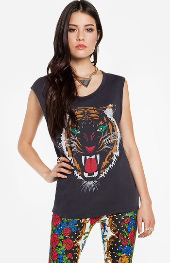 Lovers + Friends Wildcat Muscle Tee Slide 1